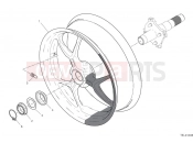 DUCATI 2025 Hypermotard 950 RVE Rear wheel