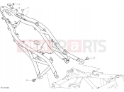 DUCATI Hypermotard 950 SP Rear subframe