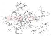 DUCATI Hypermotard 950 SP Horizontal cylinder head