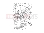 YAMAHA YFM 350 Wolverine YFM350AS YFM35XX WOLVERINE 350 2WD (3D56) 2008 FRAME
