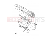 YAMAHA XVZ13TFS ROYAL STAR MIDNIGHT VENTURE (4XYL) 2003 CLUTCH