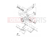 YAMAHA XVZ13TFS ROYAL STAR MIDNIGHT VENTURE (4XYL) 2003 REAR ARM