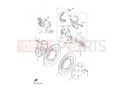 YAMAHA XVZ13TFS ROYAL STAR MIDNIGHT VENTURE (4XYL) 2003 FRONT BRAKE CALIPER