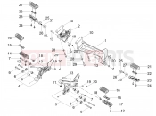 MOTOGUZZI Stelvio Duecento Tributo E5+ (APAC) Foot rests