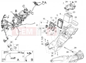 MOTOGUZZI V100 Mandello E5 (EU) Rear electrical system