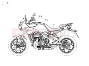 MOTOGUZZI V100 Mandello E5 (EU) Decal