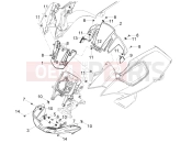 MOTOGUZZI V100 Mandello E5 (EU) Front fairing