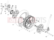 MOTOGUZZI V100 Mandello E5 (EU) Front wheel