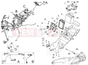 MOTOGUZZI V100 Mandello E5 (EU) Rear electrical system