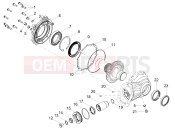 MOTOGUZZI V100 Mandello E5 (EU) Rear transmission / Components