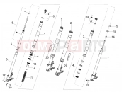 MOTOGUZZI V100 Mandello E5+ (EU) Front fork Kayaba