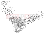 MOTOGUZZI V100 Mandello Wind Tunnel E5+ ABS 2025 (EU) Cylinder head cover