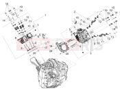 MOTOGUZZI V100 Mandello Wind Tunnel E5+ ABS 2025 (EU) Cylinder head - valves