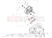 MOTOGUZZI V100 Mandello Wind Tunnel E5+ ABS 2025 (EU) Rear brake caliper