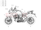 MOTOGUZZI V100 Mandello Wind Tunnel E5+ (CND, USA) Decal