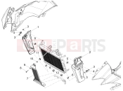 MOTOGUZZI V100 Mandello Wind Tunnel E5+ (CND, USA) Front body