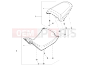 MOTOGUZZI V100 Mandello Wind Tunnel E5+ (CND, USA) Saddle