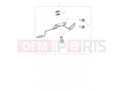 TRIUMPH Bonneville Bobber cable kit, high bars