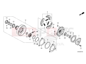 HONDA DAX 125 (ST125AP) 2022 E-7 ONE WAY CLUTCH