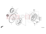HONDA DAX 125 (ST125AP) 2022 E-9 STARTING CLUTCH