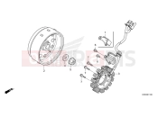 HONDA DAX 125 (ST125AP) 2022 E-11 GENERATOR