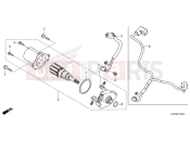 HONDA DAX 125 (ST125AP) 2022 E-13 STARTER MOTOR