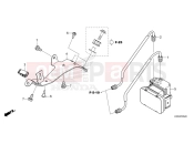 HONDA DAX 125 (ST125AP) 2022 F-5-20 ABS MODULATOR/BRAKE PIPE