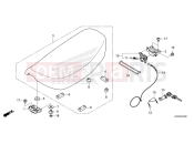 HONDA DAX 125 (ST125AP) 2022 F-23 SEAT