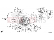 HONDA DAX 125 (ST125AP) 2023 E-2 CYLINDER HEAD
