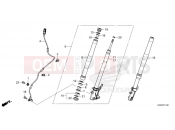 HONDA DAX 125 (ST125AP) 2023 F-11 FRONT FORK