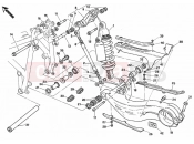 DUCATI Superbike 748 030 - REAR SHOCK ABSORBER » SWING ARM