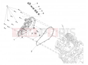 APRILIA Tuono 457 (CA, USA) Clutch cover