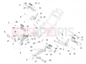 APRILIA Tuono 457 (CA, USA) Foot rests