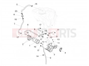 APRILIA Tuono 457 (CA, USA) Fuel vapour recover system