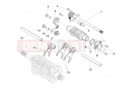 APRILIA Tuono 457 (CA, USA) Gear box / Selector / Shift cam