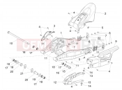 APRILIA Tuono 457 (CA, USA) Swing arm