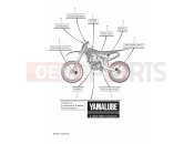YAMAHA YZ 250 F YZ250FX [AU, NZ, LATAM] (BAJC) 2022 SCHEDULED SERVICE PARTS