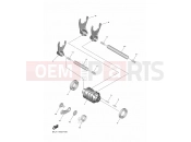 YAMAHA YZ 250 F YZ250FX [AU, NZ, LATAM] (BAJC) 2022 SHIFT CAM & FORK