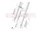 YAMAHA YZ 250 F YZ250FX [AU, NZ, LATAM] (BAJC) 2022 FRONT FORK