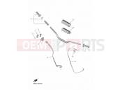 YAMAHA YZ 250 F YZ250FX [AU, NZ, LATAM] (BAJC) 2022 STEERING HANDLE & CABLE