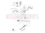YAMAHA YZF-R6 YZF-R6 YZF600 [USA, LATAM] (BN6L) 2020 REAR MASTER CYLINDER