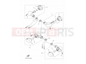 YAMAHA MT-09 MT09 FZ09E FZ-09 [USA, UAE] (1RC4) 2014 FLASHER LIGHT