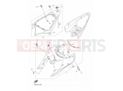 YAMAHA YZF-R6 YZF-R6 YZFR6GC [CALIFORNIA] (2CXT) 2016 SIDE COVER