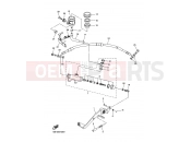 YAMAHA YZF-R6 YZF-R6 YZFR6GC [CALIFORNIA] (2CXT) 2016 REAR MASTER CYLINDER