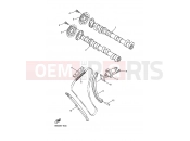 YAMAHA YZF-R6 YZF-R6 YZF-R6M [USA] (5GV4) 2000 CAMSHAFT. CHAIN