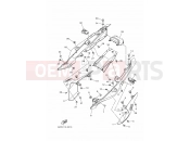 YAMAHA MT-07 MT-07 MTN690 MT07R [USA, LATAM] (BTKA) 2024 SIDE COVER