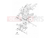 YAMAHA MT-07 MT-07 MTN690 MT07R [USA, LATAM] (BTKA) 2024 REAR ARM