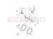 YAMAHA MT-07 MT-07 MTN690 MT07R [USA, LATAM] (BTKA) 2024 FRONT BRAKE CALIPER