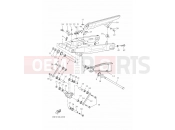 YAMAHA XTZ 700 Tenere XTZ690 TENERE 700 [USA, UAE, LATAM] (BVW1) 2024 REAR ARM