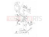 YAMAHA XTZ 700 Tenere XTZ690 TENERE 700 [USA, UAE, LATAM] (BVW1) 2024 STAND & FOOTREST